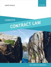 Complete contract law. 9780198749868