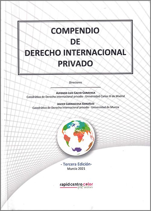 Compendio de Derecho internacional privado. 9788409300594