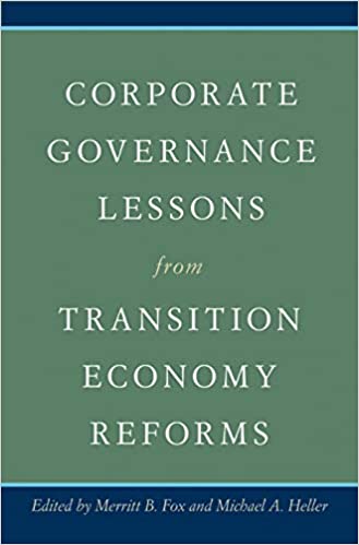 Corporate governance lessons from transition economy reforms. 9780691125619