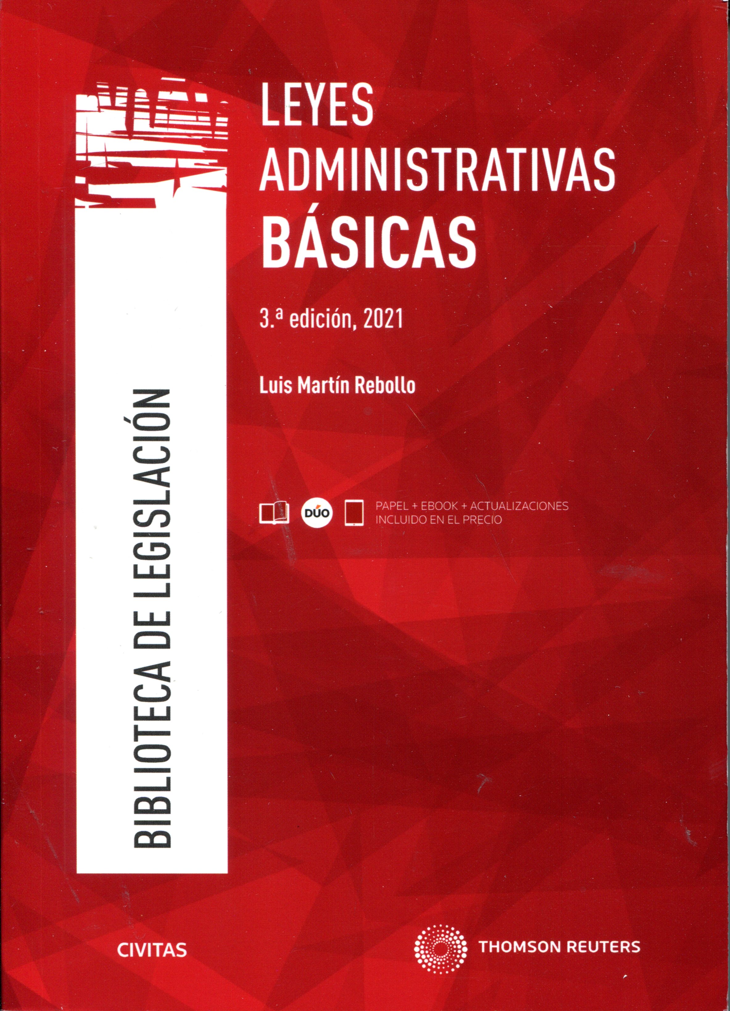 Leyes administrativas básicas. 9788413906126