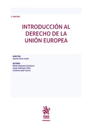 Introducción al Derecho de la Unión Europea. 9788413977089
