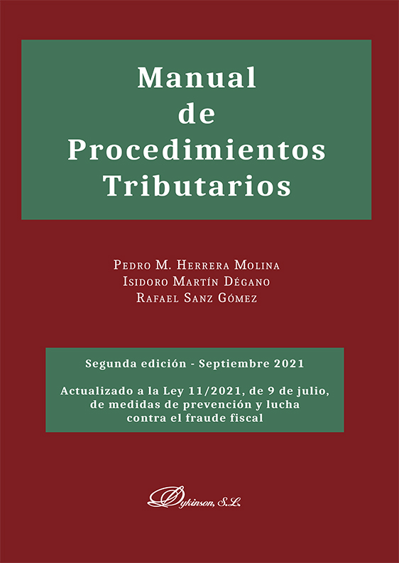 Manual de procedimientos tributarios. 9788413775227