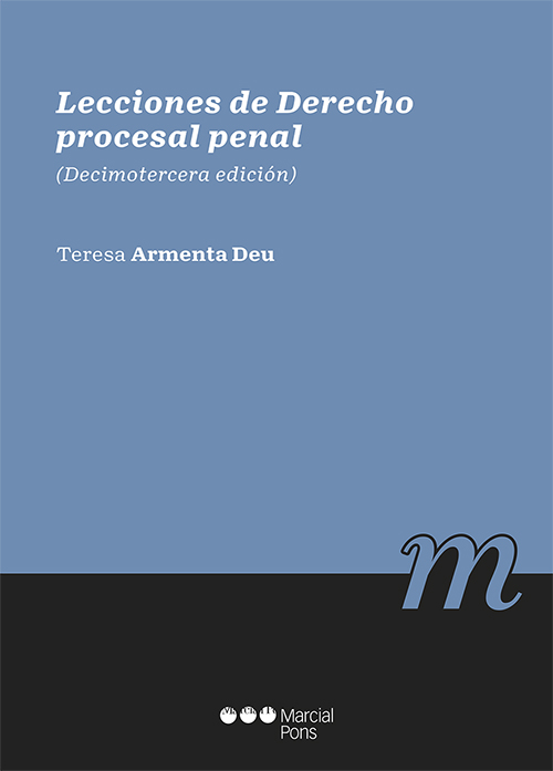 Lecciones de Derecho procesal penal. 9788413812519