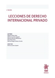Lecciones de Derecho internacional privado. 9788413972398