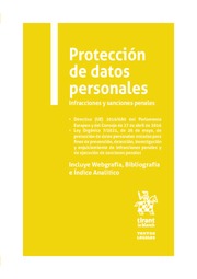 Protección de datos personales. 9788413979205