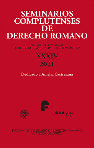 Seminarios Complutenses de Derecho Romano. 9788400000250