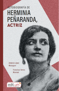 Autobiografía de Herminia Peñaranda, Actriz. 9788418936166