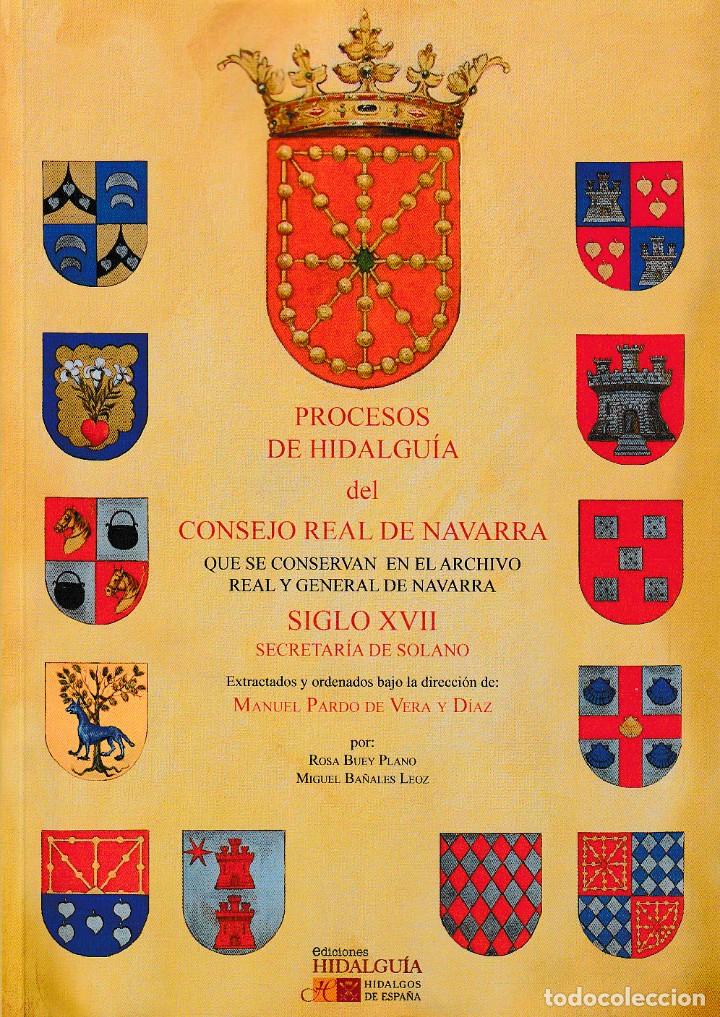 Procesos de Hidalguía del Consejo Real de Navarra que se conservan en el Archivo Real y General de Navarra