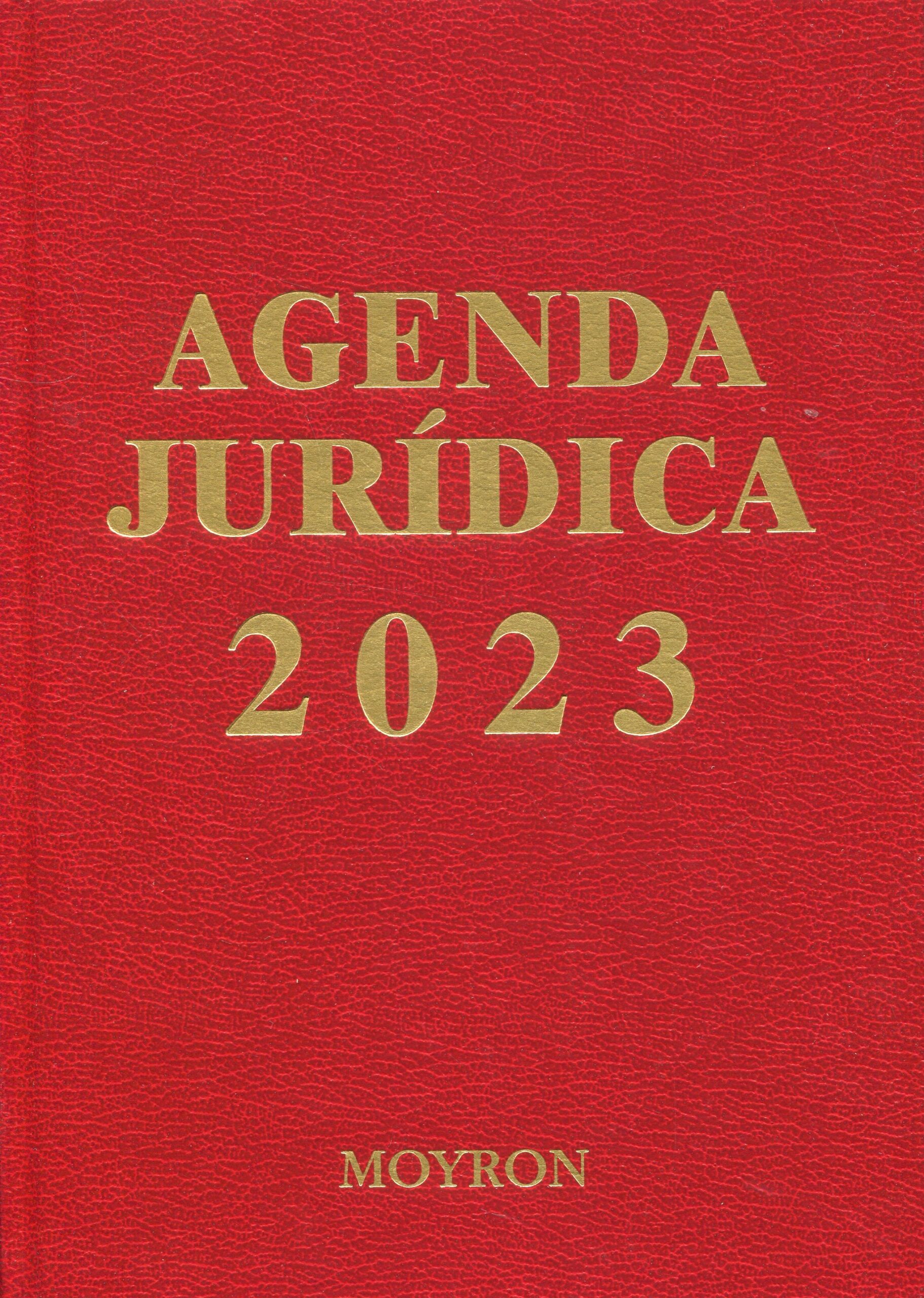 Agenda Jurídica Moyron 2023. 101086750