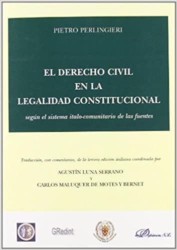 El Derecho civil en la legalidad constitucional. 9788498493504