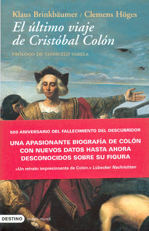 El último viaje de Cristóbal Colón. 9788423337897