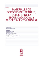 Materiales de Derecho del Trabajo, derecho de la Seguridad Social y procedimiento laboral