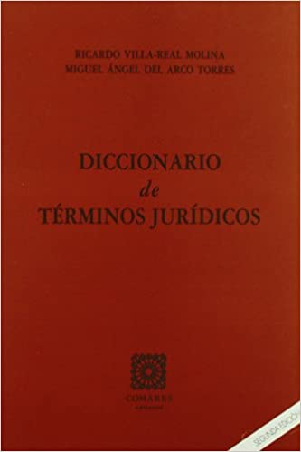 Diccionario de términos jurídicos. 9788498361223