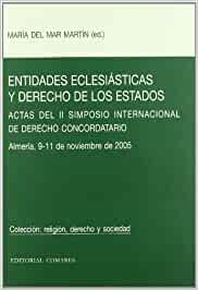 Entidades eclesiásticas y Derecho de los Estados. 9788498361445