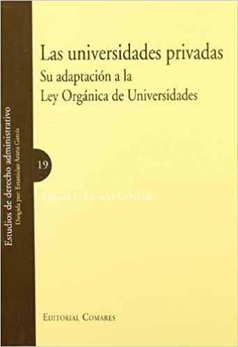 Las universidades privadas. 9788498361834