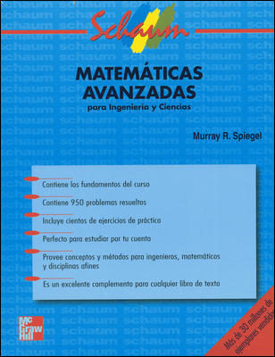 Matemáticas avanzadas para ingeniería y ciencias. 9789701029855