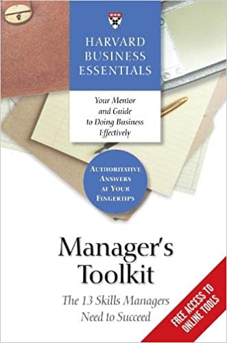 Harvard business essentials: manager's toolkit