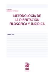 Metodología de la disertación filosófica y jurídica. 9788411132596