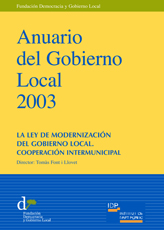 Anuario del Gobierno local 2003. 9788460915966