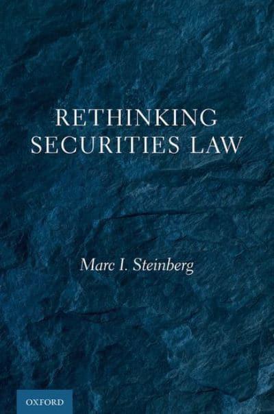 Rethinking securities law. 9780197583142