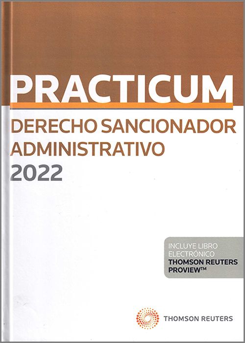 PRACTICUM- Derecho sancionador administrativo 2022. 9788413904481