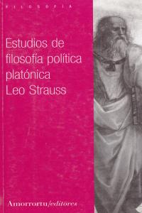 Estudios de filosofía política platónica. 9789505183746