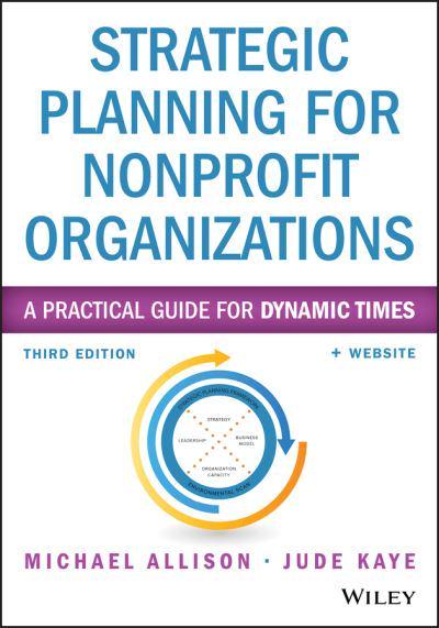 Strategic Planning for Nonprofit Organizations. 9781118768143