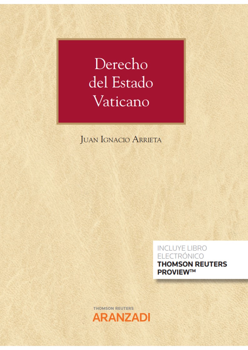 Derecho del Estado Vaticano . 9788413907536