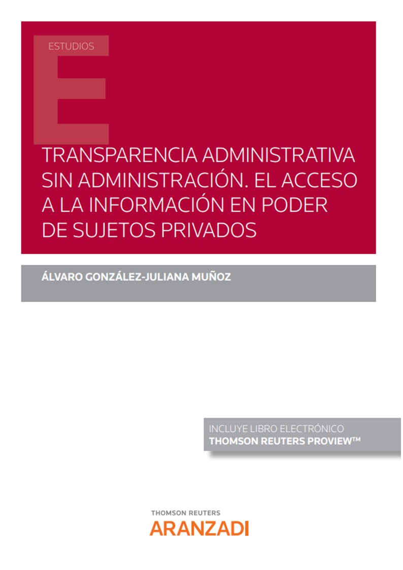 Transparencia administrativa sin Administración. 9788411244145