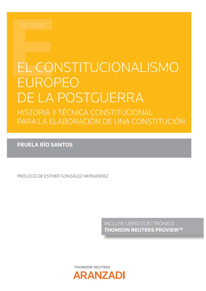 El constitucionalismo europeo de la postguerra. 9788411244237