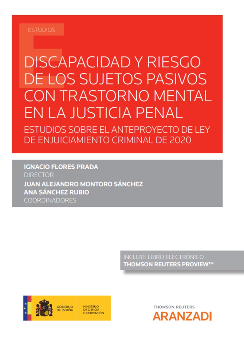 Discapacidad y riesgo de los sujetos pasivos con trastorno mental en la justicia penal. 9788411241991