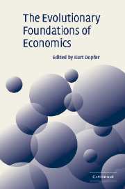 The evolutionary foundations of economics