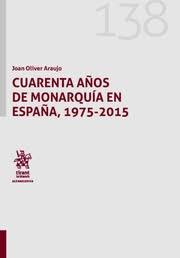 Cuarenta años de monarquía en España, 1975-2015. 9788411302715