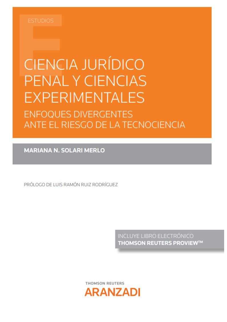 Ciencia jurídico penal y ciencias experimentales. 9788411241526