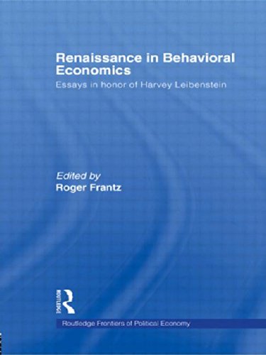 Renaissance in behavioural economics