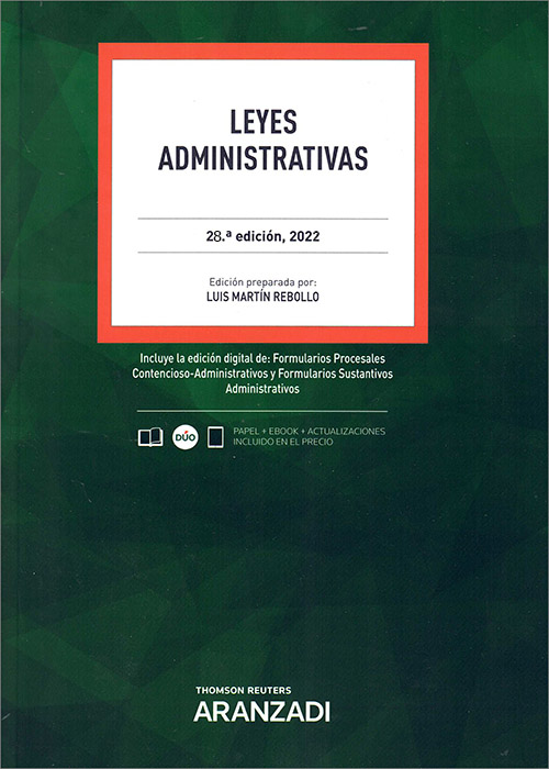 Leyes Administrativas. 9788411245647