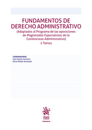 Fundamentos de Derecho administrativo. 9788411470186