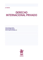 Derecho internacional privado . 9788411308014