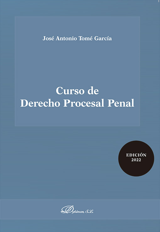 Curso de Derecho procesal penal. 9788411225649