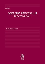 Derecho procesal III. 9788411308113