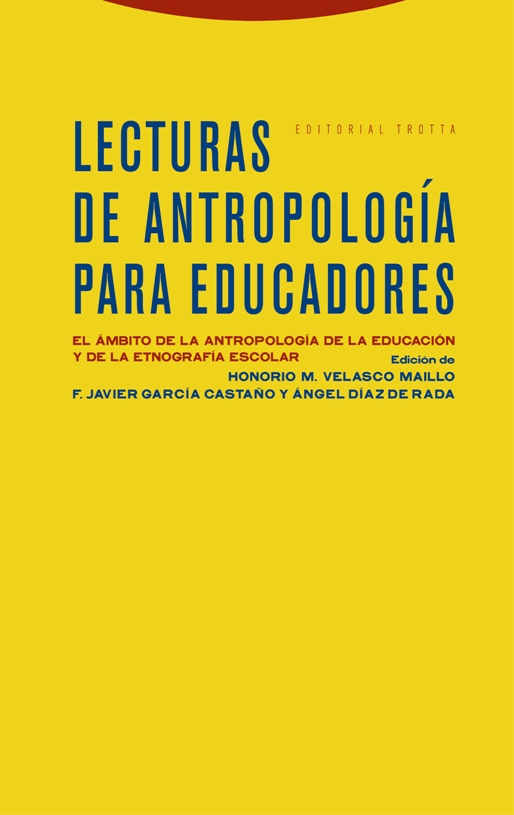 Lecturas de Antropología para educadores. 9788481646405