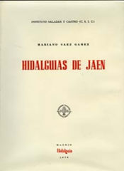 Hidalguías de Jaén. 9788400044428