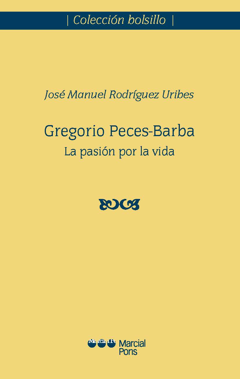 Gregorio Peces-Barba. 9788413815367