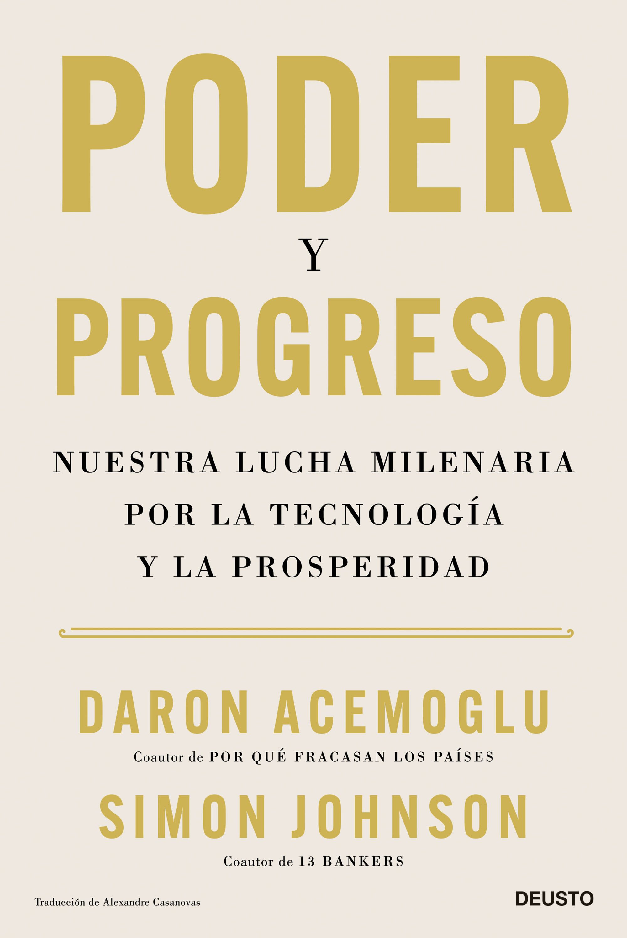 Poder y progreso. 9788423436378