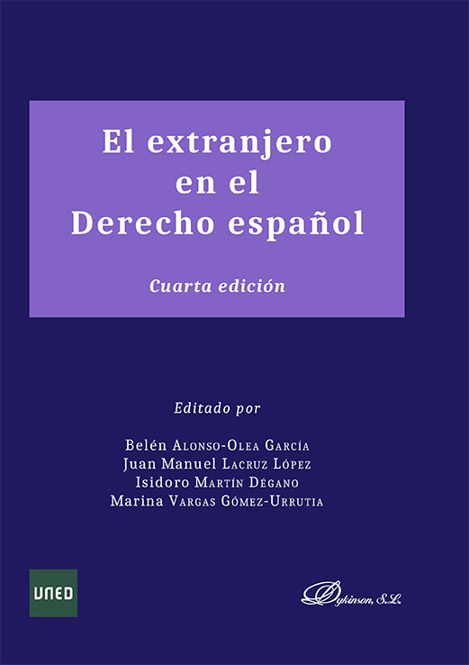 El extranjero en el Derecho español. 9788411703963