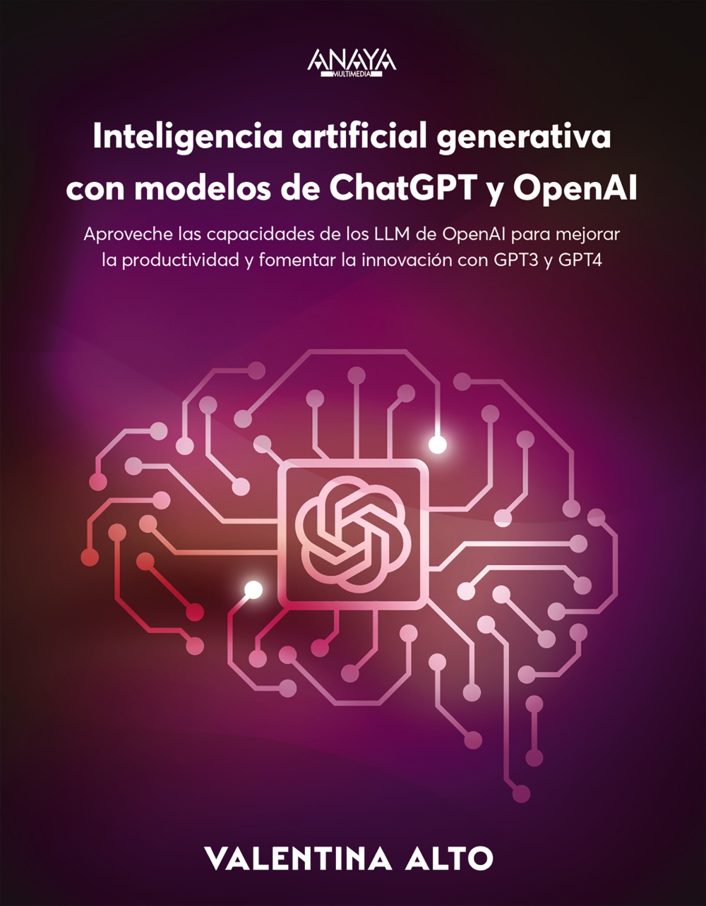 Inteligencia artificial generativa con modelos de ChatGPT y OpenAI. 9788441548961