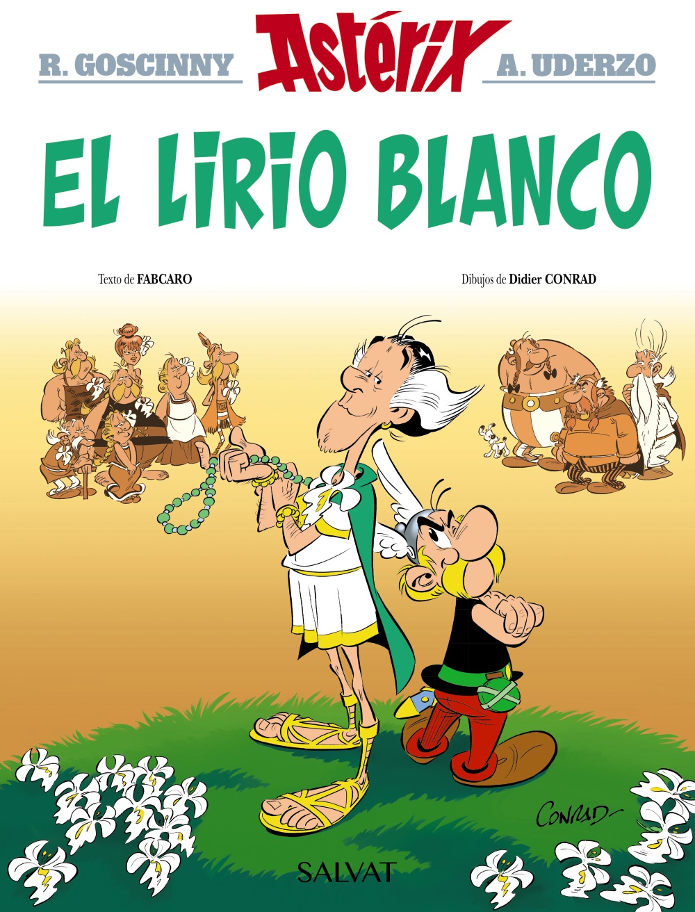 Astérix y El Lirio Blanco. 9788469640401