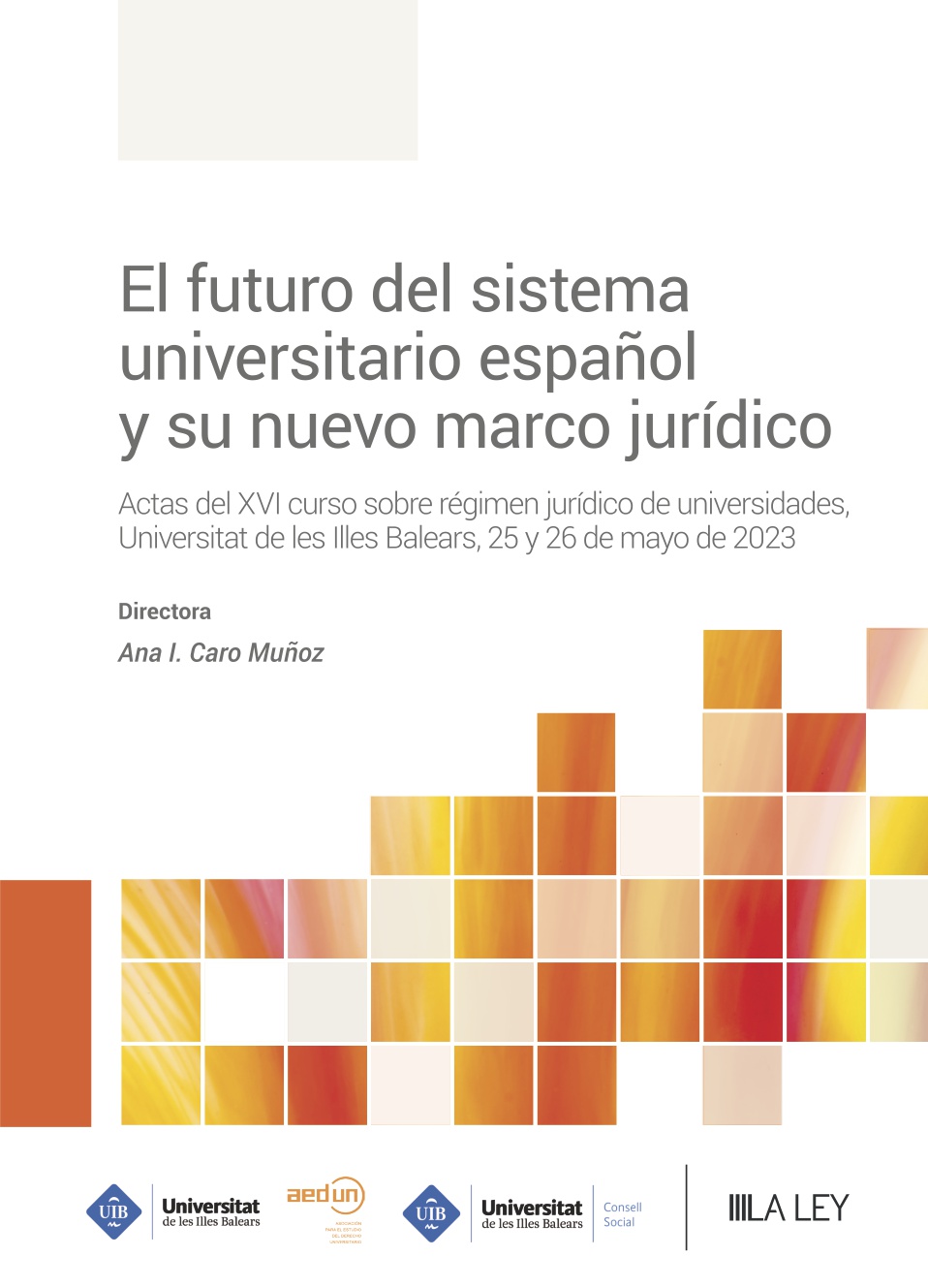 El futuro del sistema universitario español y su nuevo marco jurídico. 9788419446787