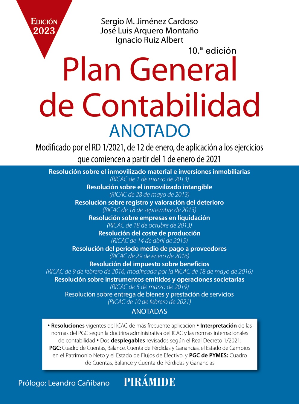 Plan General de Contabilidad ANOTADO. 9788436848397