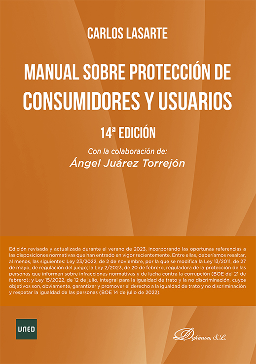 Manual sobre Protección de consumidores y usuarios. 9788411701839